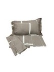 Cassera Parure copripiumino in raso di puro cotone made in Italy art. 9204